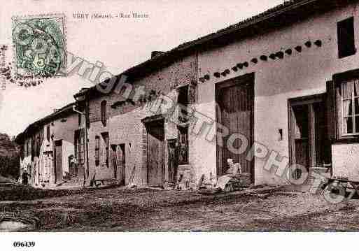 Ville de VERY, carte postale ancienne