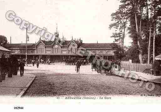 Ville de ABBEVILLE, carte postale ancienne