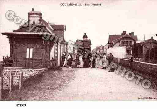 Ville de AGONCOUTAINVILLE, carte postale ancienne