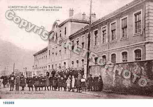 Ville de ALBERTVILLE, carte postale ancienne