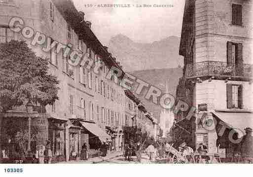 Ville de ALBERTVILLE, carte postale ancienne