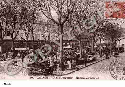 Ville de AMIENS, carte postale ancienne