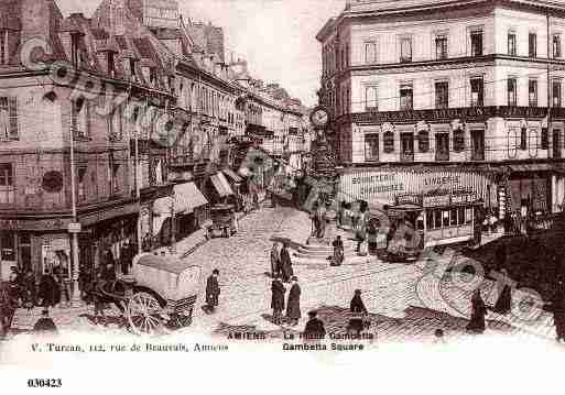 Ville de AMIENS, carte postale ancienne