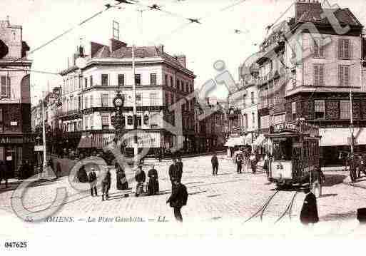 Ville de AMIENS, carte postale ancienne