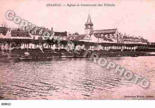 Ville de ANDRESY, carte postale ancienne