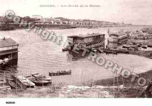 Ville de ANGERS, carte postale ancienne