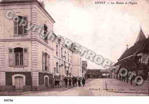 Ville de ANNETSURMARNE, carte postale ancienne