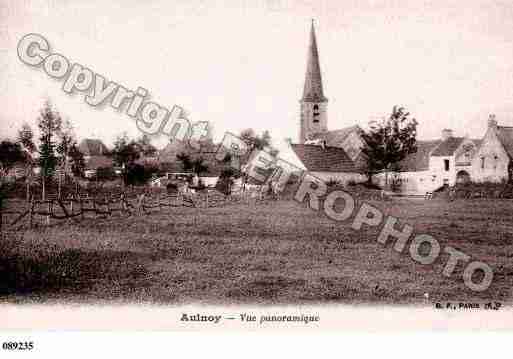 Ville de AULNOYLESVALENCIENNE, carte postale ancienne