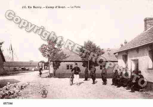 Ville de AVORD, carte postale ancienne