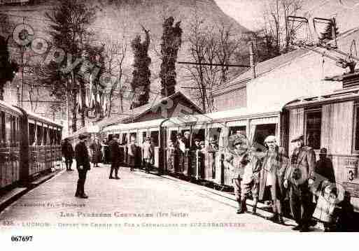 Ville de BAGNERESDELUCHON, carte postale ancienne