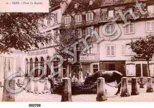 Ville de BARR, carte postale ancienne