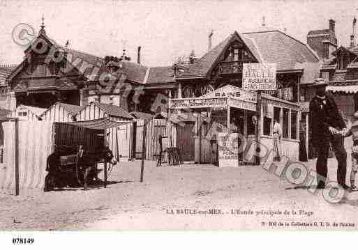 Ville de BAULE(LA), carte postale ancienne