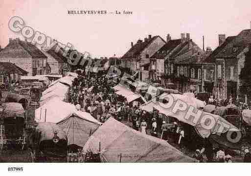 Ville de BELLEVESVRE, carte postale ancienne