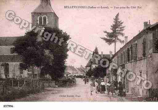 Ville de BELLEVESVRE, carte postale ancienne