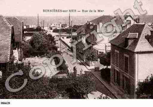 Ville de BERNIERESSURMER, carte postale ancienne