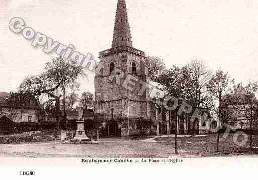 Ville de BOUBERSSURCANCHE, carte postale ancienne