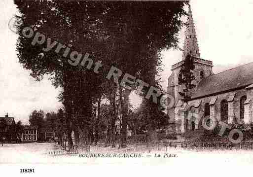 Ville de BOUBERSSURCANCHE, carte postale ancienne