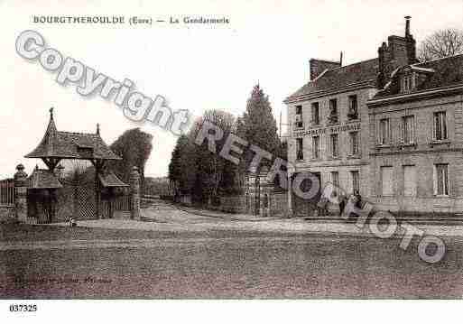 Ville de BOURGTHEROULDE, carte postale ancienne