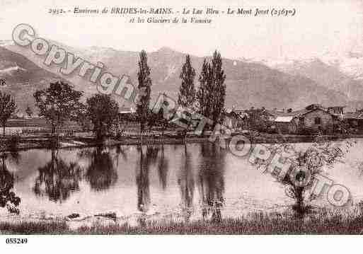 Ville de BRIDESLESBAINS, carte postale ancienne