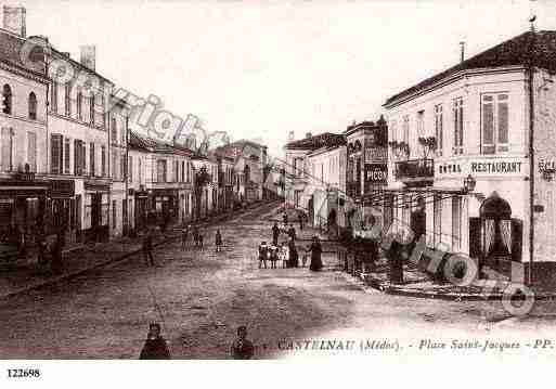 Ville de CASTELNAUDEMEDOC, carte postale ancienne