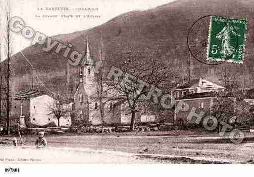 Ville de CAZARILH, carte postale ancienne