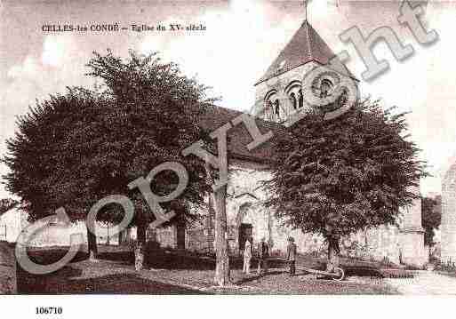 Ville de CELLESLESCONDE, carte postale ancienne