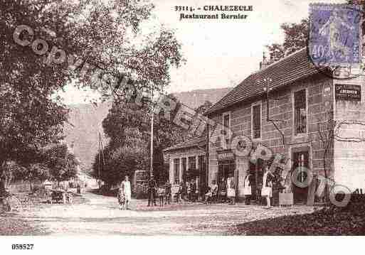 Ville de CHALEZEULE, carte postale ancienne