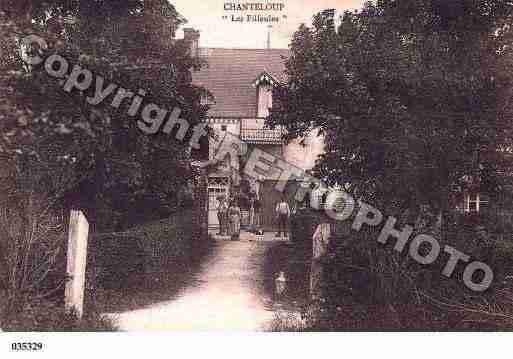 Ville de CHANTELOUP, carte postale ancienne