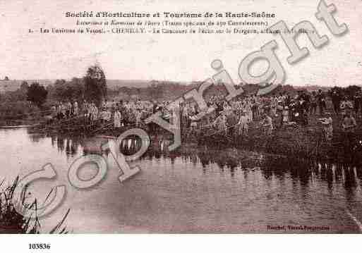 Ville de CHEMILLY, carte postale ancienne