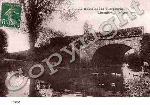 Ville de CHEMILLY, carte postale ancienne