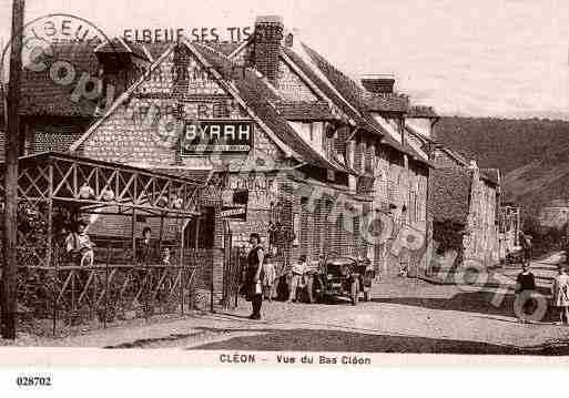 Ville de CLEON, carte postale ancienne Ville de CLEON, carte postale ancienne