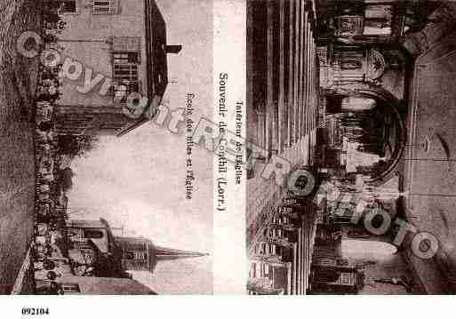 Ville de CONTHIL, carte postale ancienne