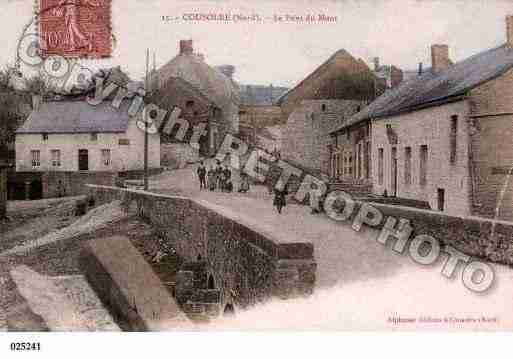Ville de COUSOLRE, carte postale ancienne Ville de COUSOLRE, carte postale ancienne