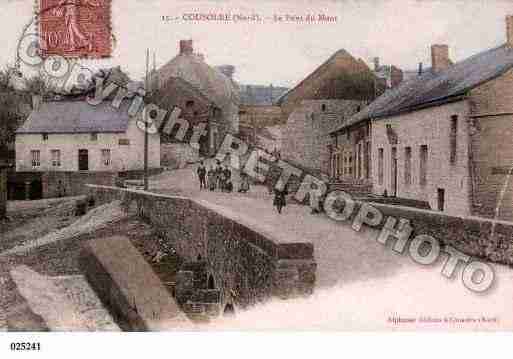 Ville de COUSOLRE, carte postale ancienne