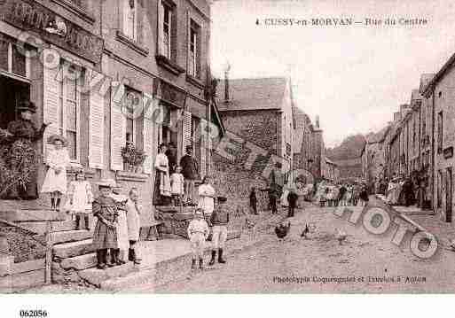 Ville de CUSSYENMORVAN, carte postale ancienne