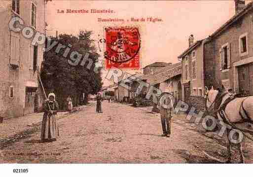 Ville de DAMELEVIERES, carte postale ancienne