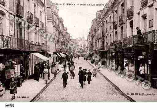 Ville de DIEPPE, carte postale ancienne