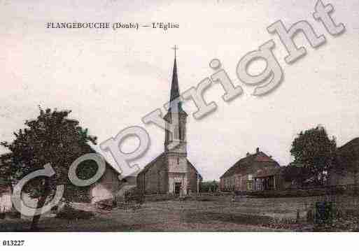 Ville de FLANGEBOUCHE, carte postale ancienne