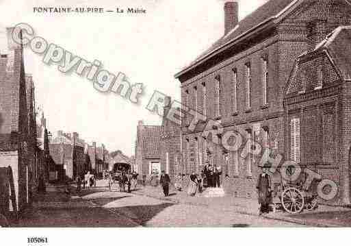 Ville de FONTAINEAUPIRE, carte postale ancienne