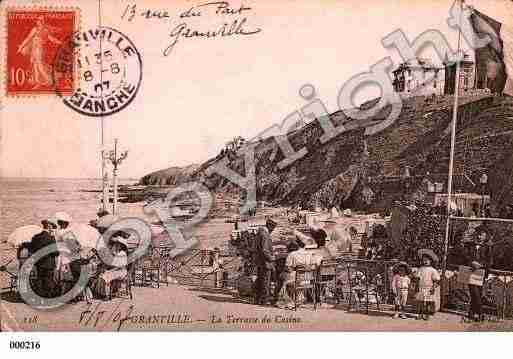 Ville de GRANVILLE, carte postale ancienne