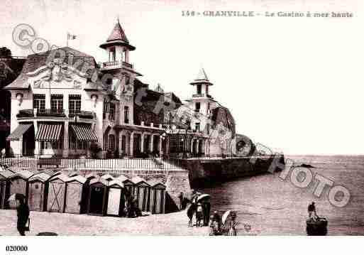 Ville de GRANVILLE, carte postale ancienne