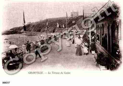 Ville de GRANVILLE, carte postale ancienne