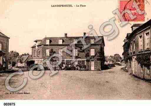 Ville de LANDEPEREUSE, carte postale ancienne