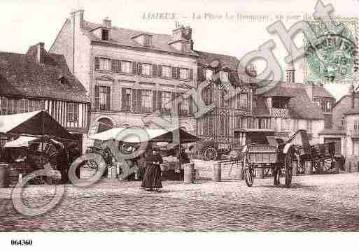 Ville de LISIEUX, carte postale ancienne  Ville de LISIEUX, carte postale ancienne