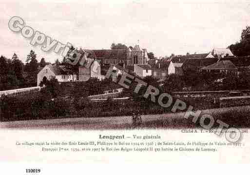 Ville de LONGPONTSURORGE, carte postale ancienne