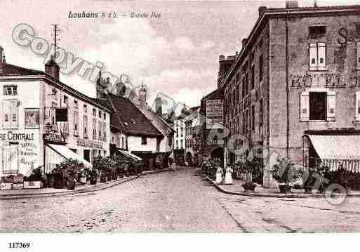 Ville de LOUHANS, carte postale ancienne
