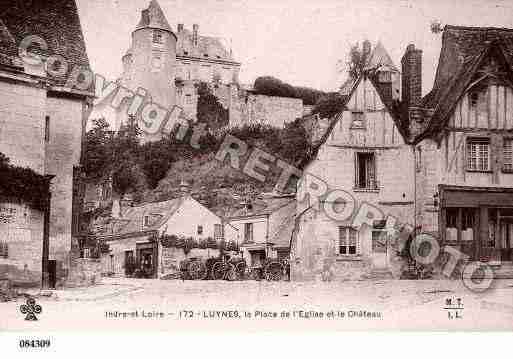 Ville de LUYNES, carte postale ancienne