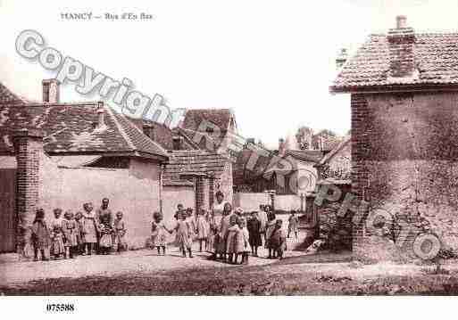 Ville de MANCY, carte postale ancienne