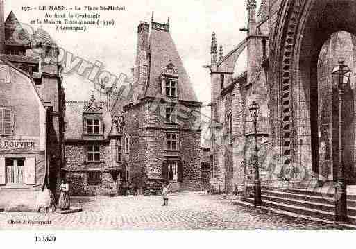 Ville de MANS(LE), carte postale ancienne