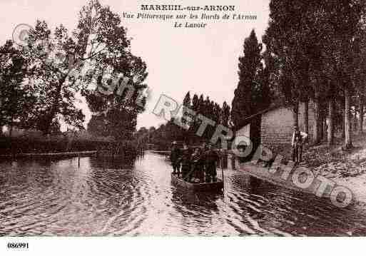 Ville de MAREUILSURARNON, carte postale ancienne